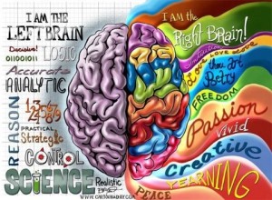 right brain, left brain, logic, creativity, imagination, free your imagination, where do you get your ideas